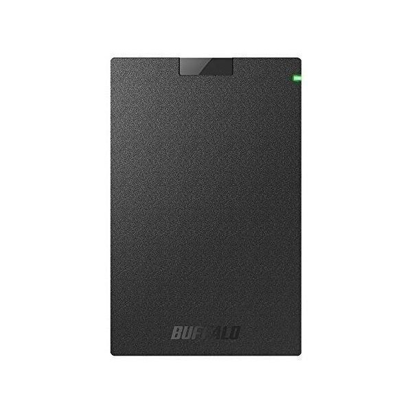 BUFFALO USB3.2(Gen1)対応ポータブルHDD Type-Cケーブル付 2TB ブラック HD-PGAC2U3-BA バッファロー、USB Type-C接続に対応したポータブルHDD「HD-PGAC
