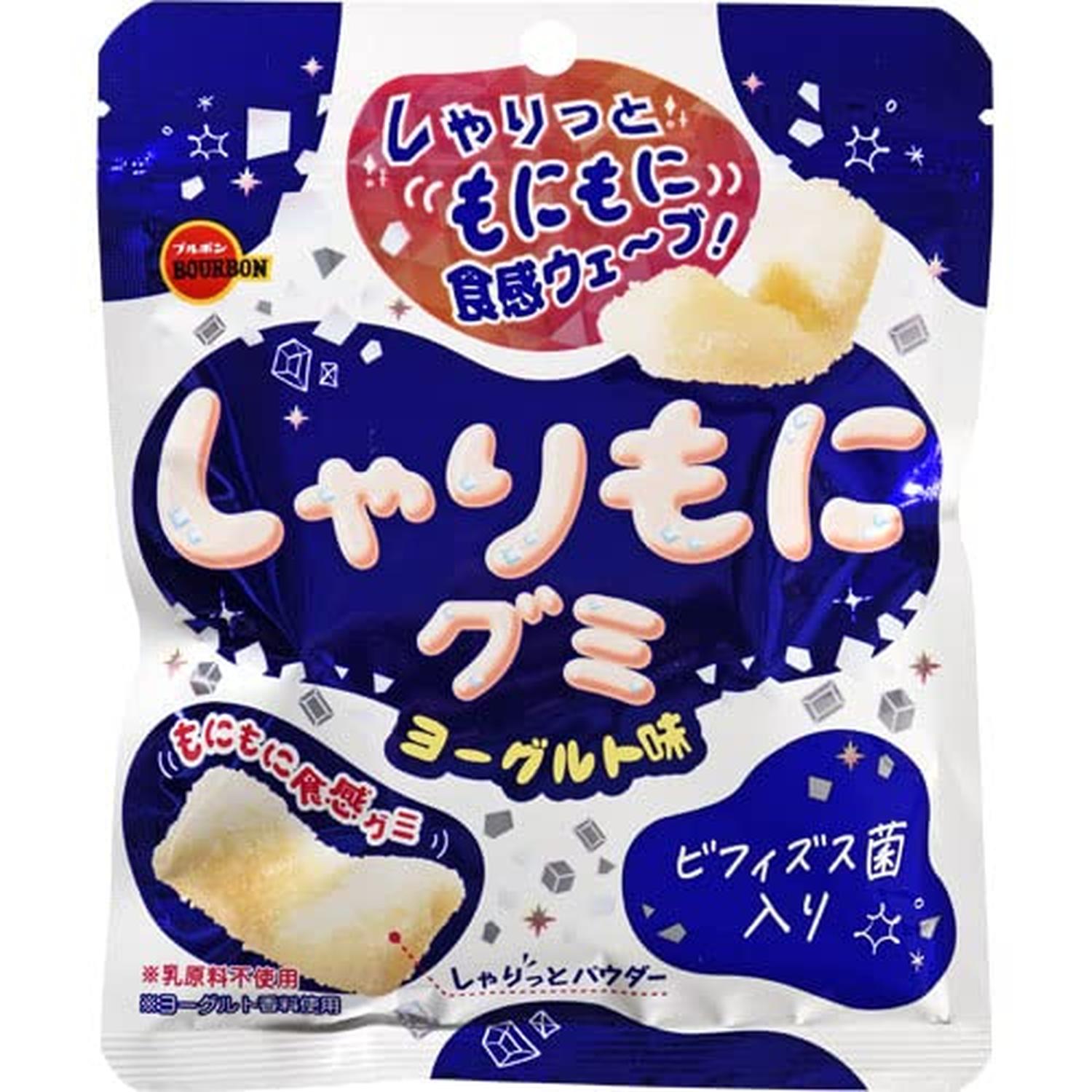ブルボン しゃりもにグミヨーグルト味 57g : ベストワン - 通販
