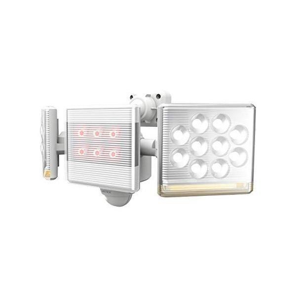 ムサシ RITEX フリーアーム式高機能LEDセンサーライト(12W×2灯) 「コンセント式」 LED-AC2030 ホワイト ムサシ RITEX フリーアーム式高機能LEDセンサーライト(12W×2灯