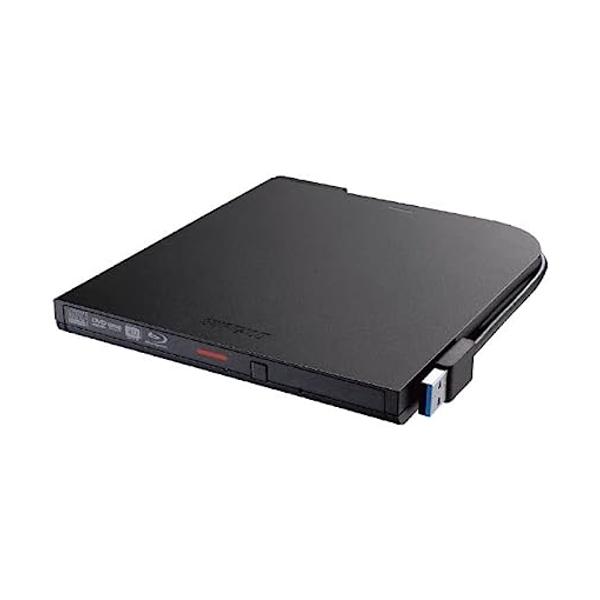BUFFALO ポータブルブルーレイドライブ BRXL-PTV6U3-BKB BUFFALO（バッファロー） BRXL-PTV6U3-BKB (ブラック) USB3.2 (Gen1