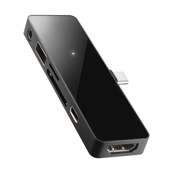 ロジテック LHB-PAPP6U3 iPad用 ドッキングステーション 6in1 USB Type