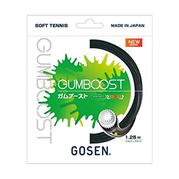 ゴーセン(Gosen) ソフトテニスガット G.U.M.COATING GUMBOOST