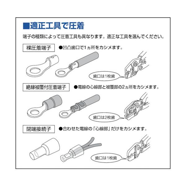 TRUSCO中山 TRUSCO(トラスコ) 裸圧着端子丸形Φ10.5 長さ48.5 (3個入) T