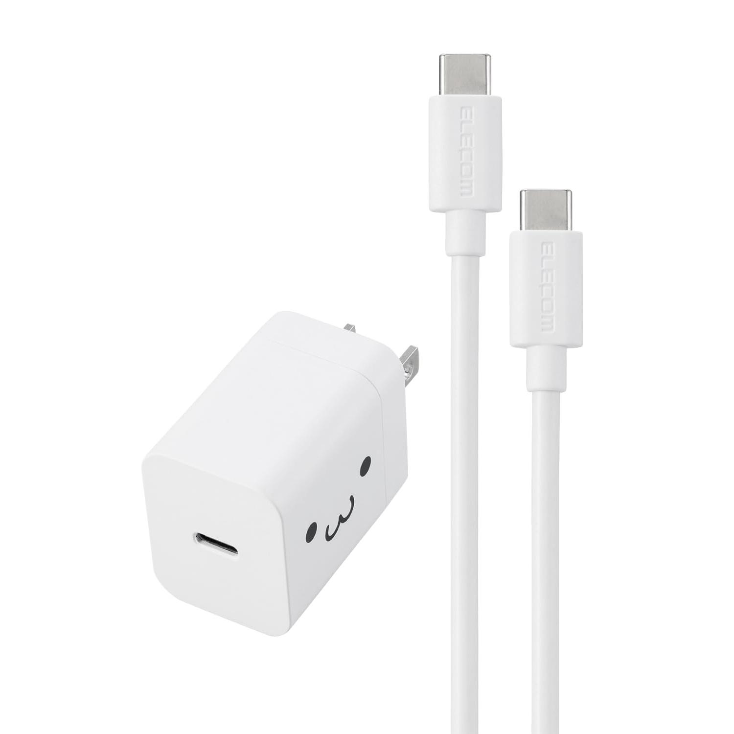 ELECOM（エレコム） MPA-ACCP7120WF USB Power Delivery 20W AC充電器 