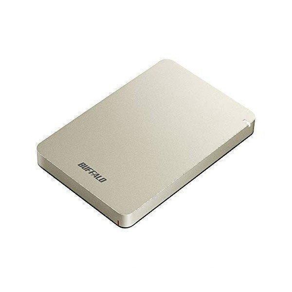 BUFFALO 耐衝撃ポータブルHDD HD-PGF1.0U3-GLA 送料無料