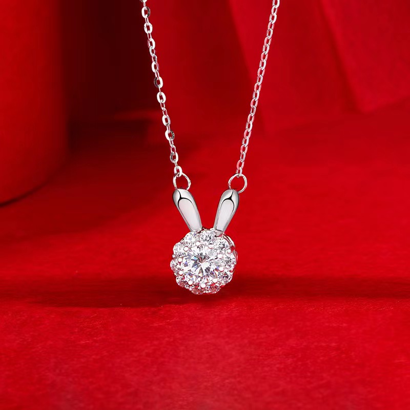 ウサギモチーフ ネックレス 18K？ 遺品整理 断捨離 ヴィンテージ