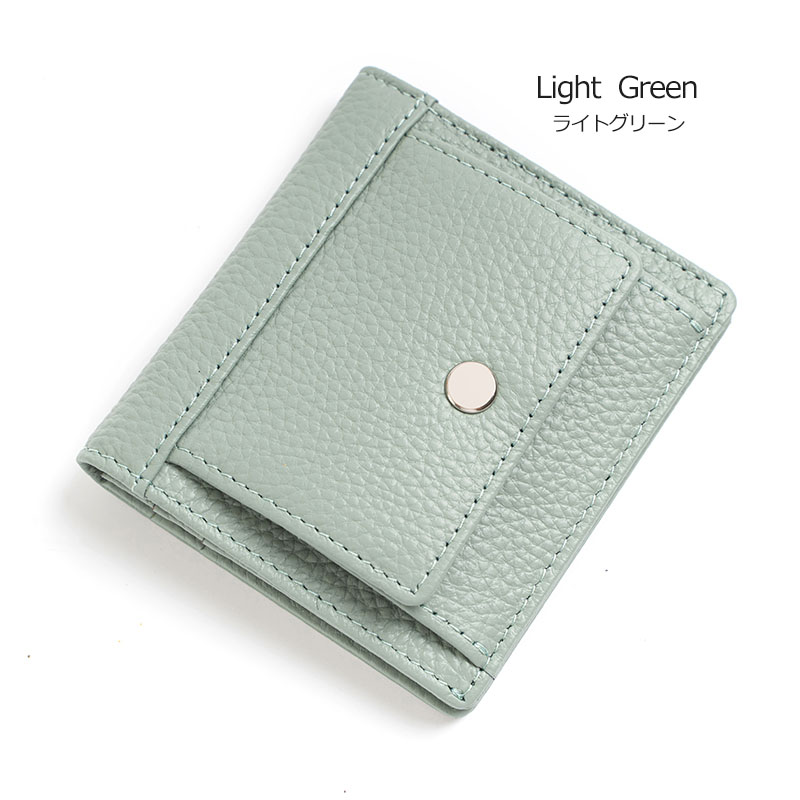 ミニ財布 二つ折り レザー Mini財布 レディース 財布 軽い おしゃれ