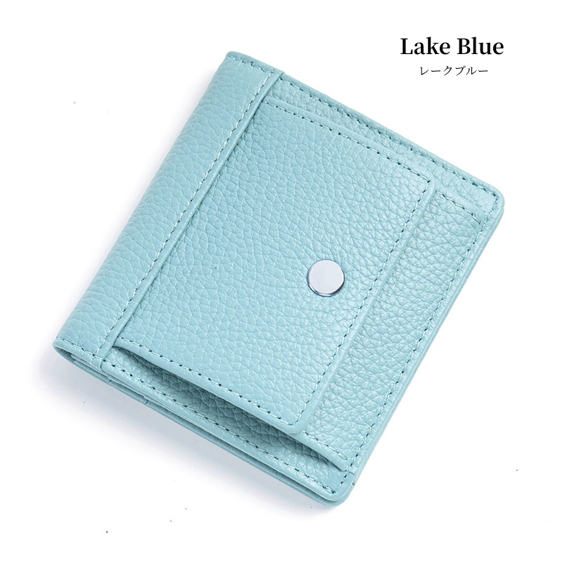 ミニ財布 二つ折り レザー Mini財布 レディース 財布 軽い おしゃれ