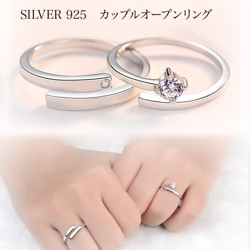 ペアリング カップル 2個セット 恋人 バレンタインデー 永遠を誓う