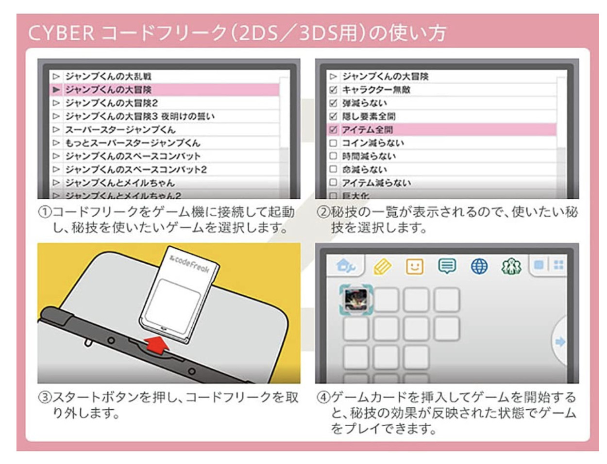 コードフリーク Cyber 2ds 3ds 用 New2ds Ll Best Tre Sure Shop 通販 Yahoo ショッピング