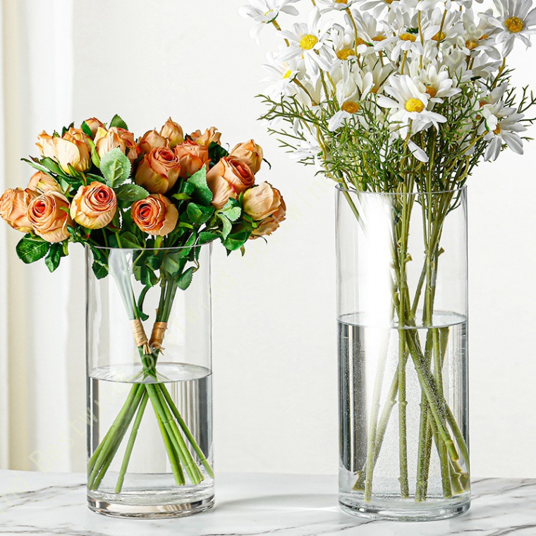 花瓶 透明 丸 丸型 花 飾り 可愛い おしゃれ 花 飾る