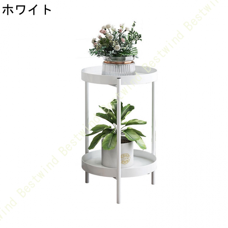 105）アイアンフラワースタンドボート型2個セット（花器）