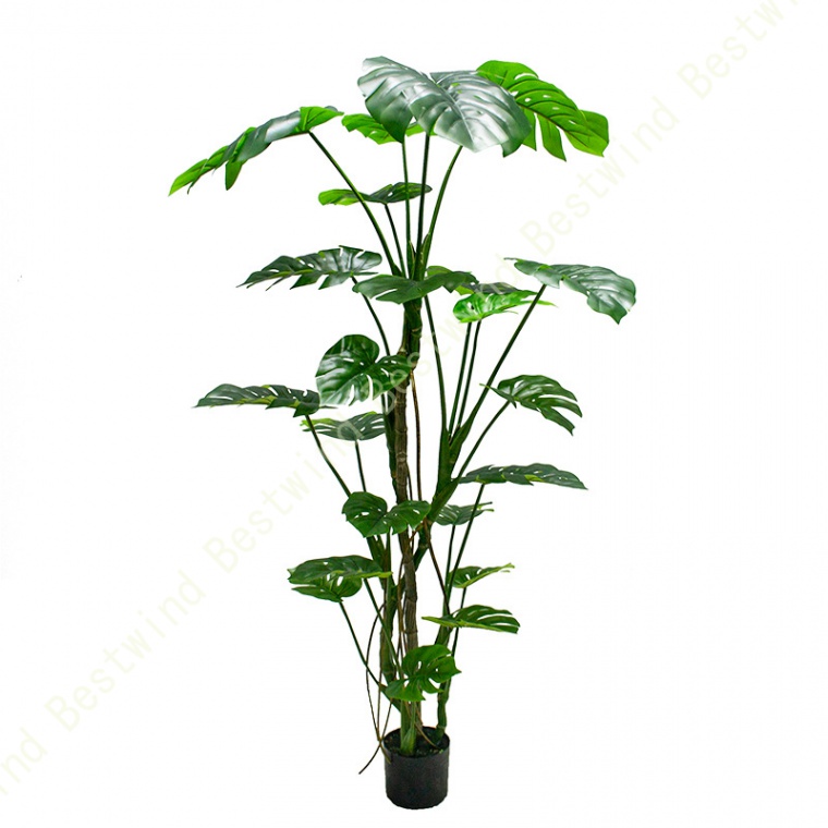 人工観葉植物 大型 フェイクグリーン 緑葉 リアル トロピカル植物 目隠し 人工観葉植物 インテリア フェイクグリーン 和室 洋室 オフィス 窓まわり 寝室 お店 人工観葉植物 フェイクグリーン