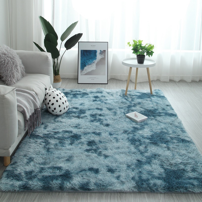 売り半額  絨毯 ラグマット極厚毛足約4.0cm 長方形 北欧 【大特価‼️】洗えるラグ ラグ