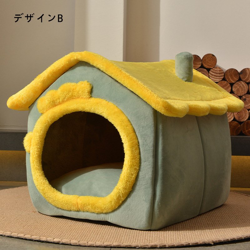 猫ハウス 猫用ベッド ペットベッド 犬 猫 冬 犬小屋 可愛い 柔らか 水