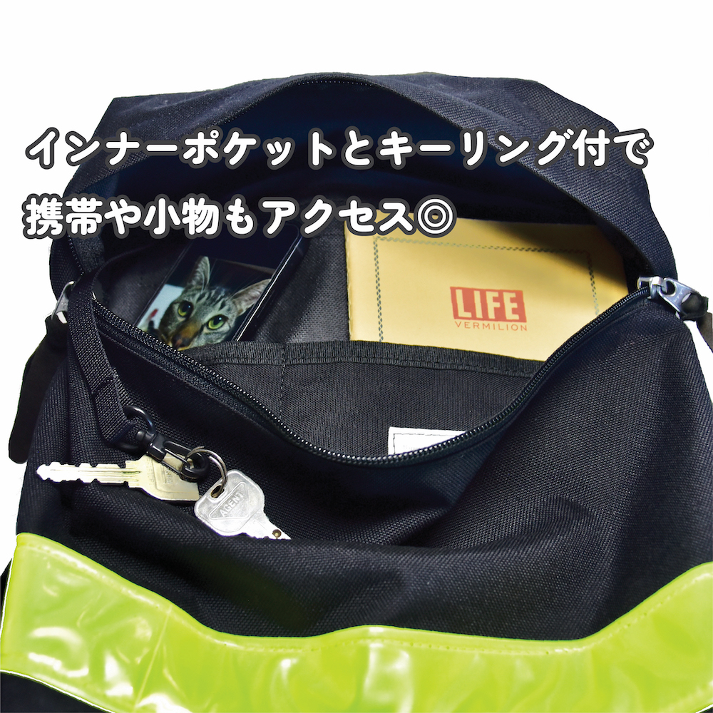 BLUE LUG THE DAY PACK リフレクター black/reflector