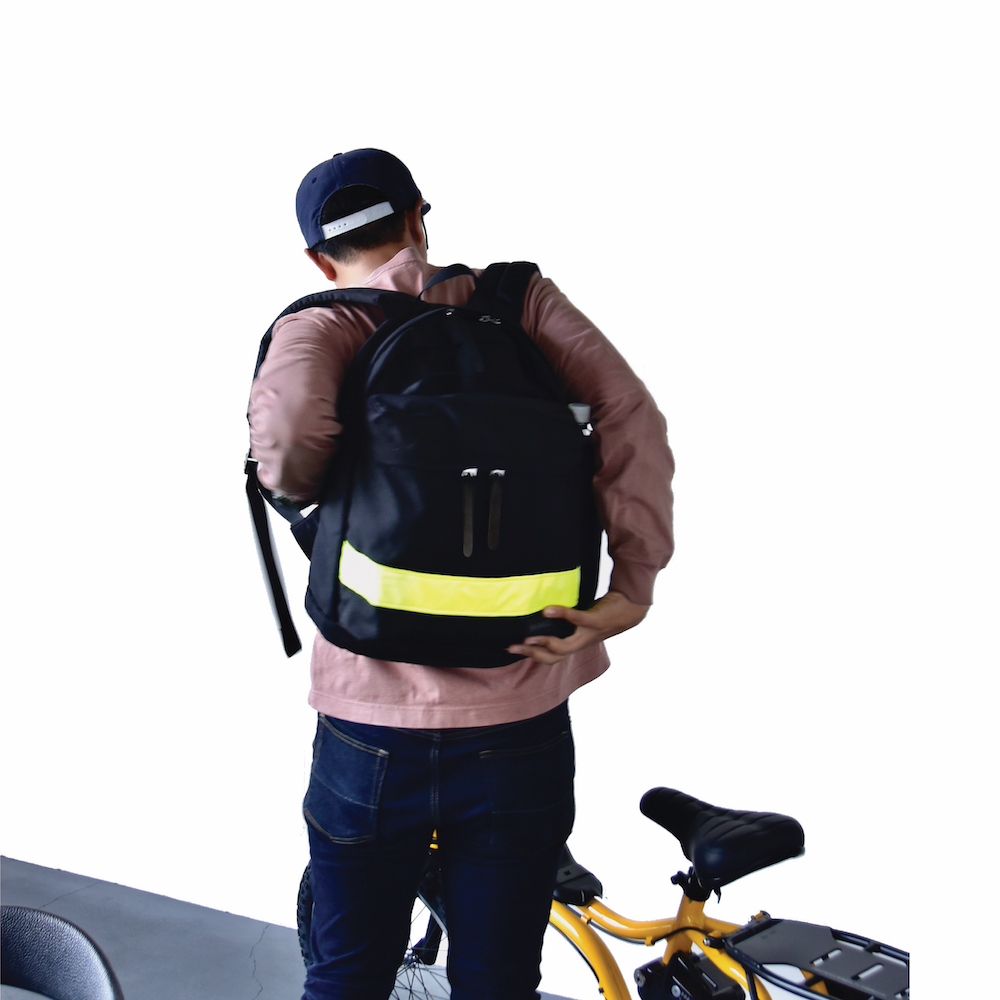 BLUE LUG THE DAY PACK リフレクター black/reflector ブルーラグ バックパック 自転車バッグ bluelug 即納