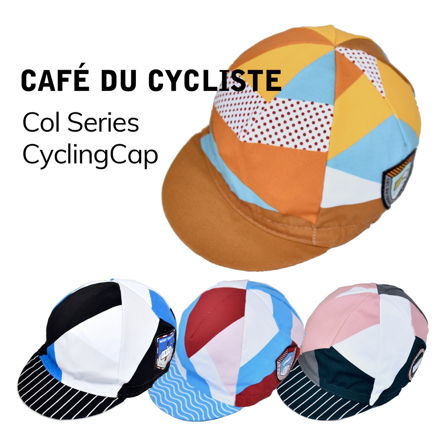 CAFE DU CYCLISTE Colシリーズサイクリングキャップ カフェドシ 