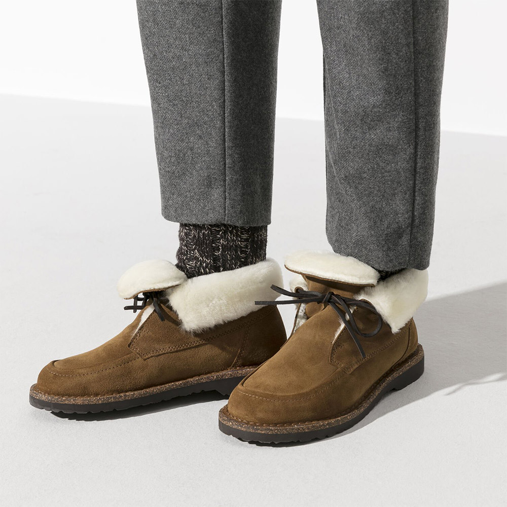 未使用級　ビルケンシュトック (24) ムートンブーツ　バッキー　BAKKI BIRKENSTOCK（ビルケンシュトック） ブーツ レディース メンズ