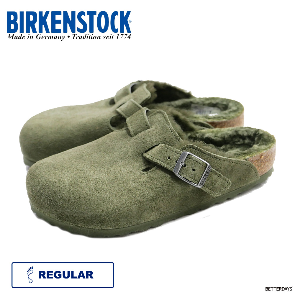 サンダル ボア ボストンシアリング ビルケンシュトック レディース レギュラー ベロアレザー Boston Shearling BIRKENSTOCK  22.5-25.5cm : 1025686 : BETTER DAYS ベターデイズ - 通販 - Yahoo!ショッピング