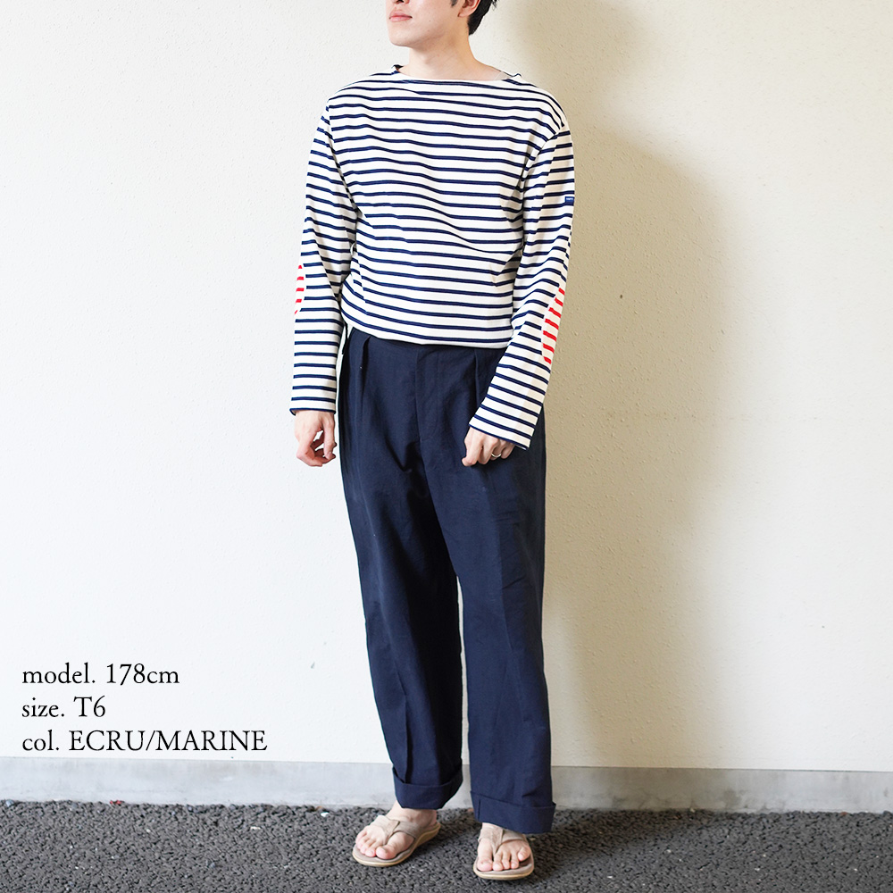 SAINT JAMES（セントジェームス） ウェッソン エルボーパッチ ボート