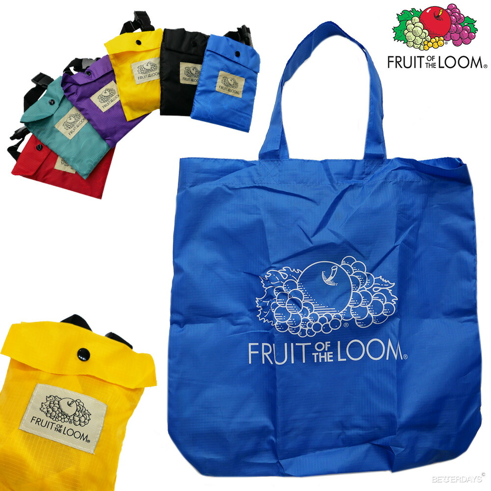 FRUIT OF THE LOOM（フルーツオブザルーム） エコバッグ 折りたたみ