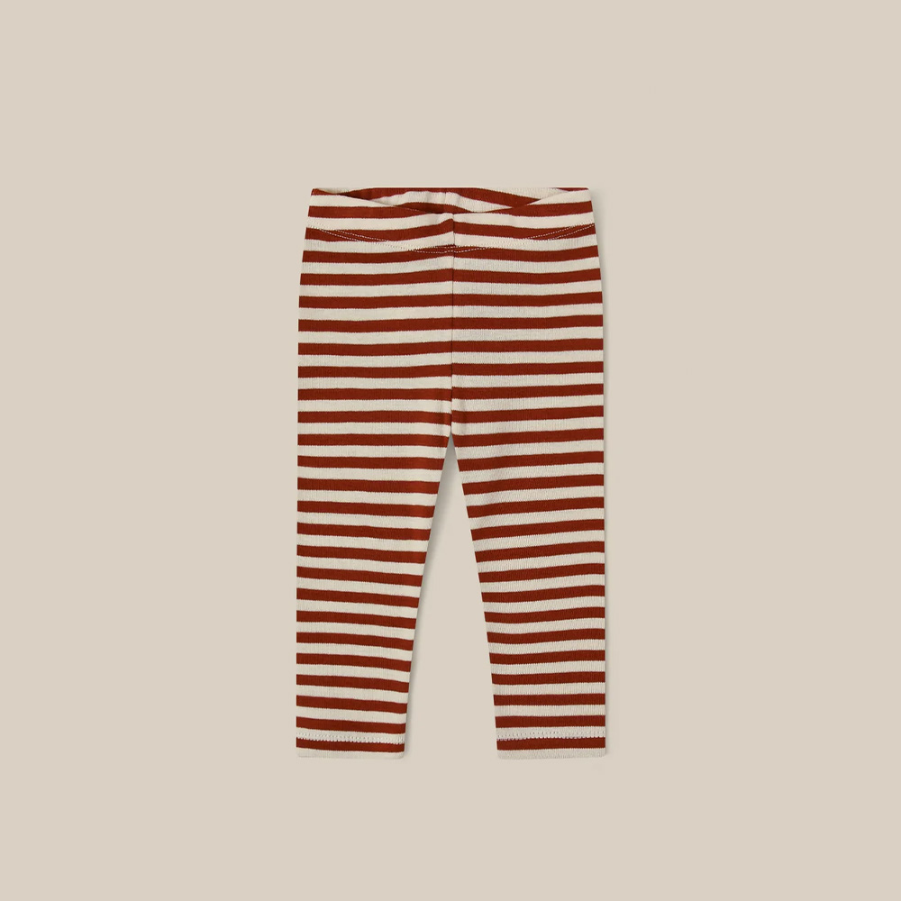 レギンス キッズ ベビー オーガニックズー ストライプ Organic Zoo