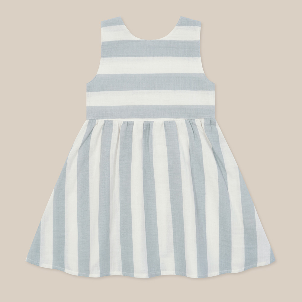ワンピース ベビー オーガニックズー Organic Zoo Sardine Stripes