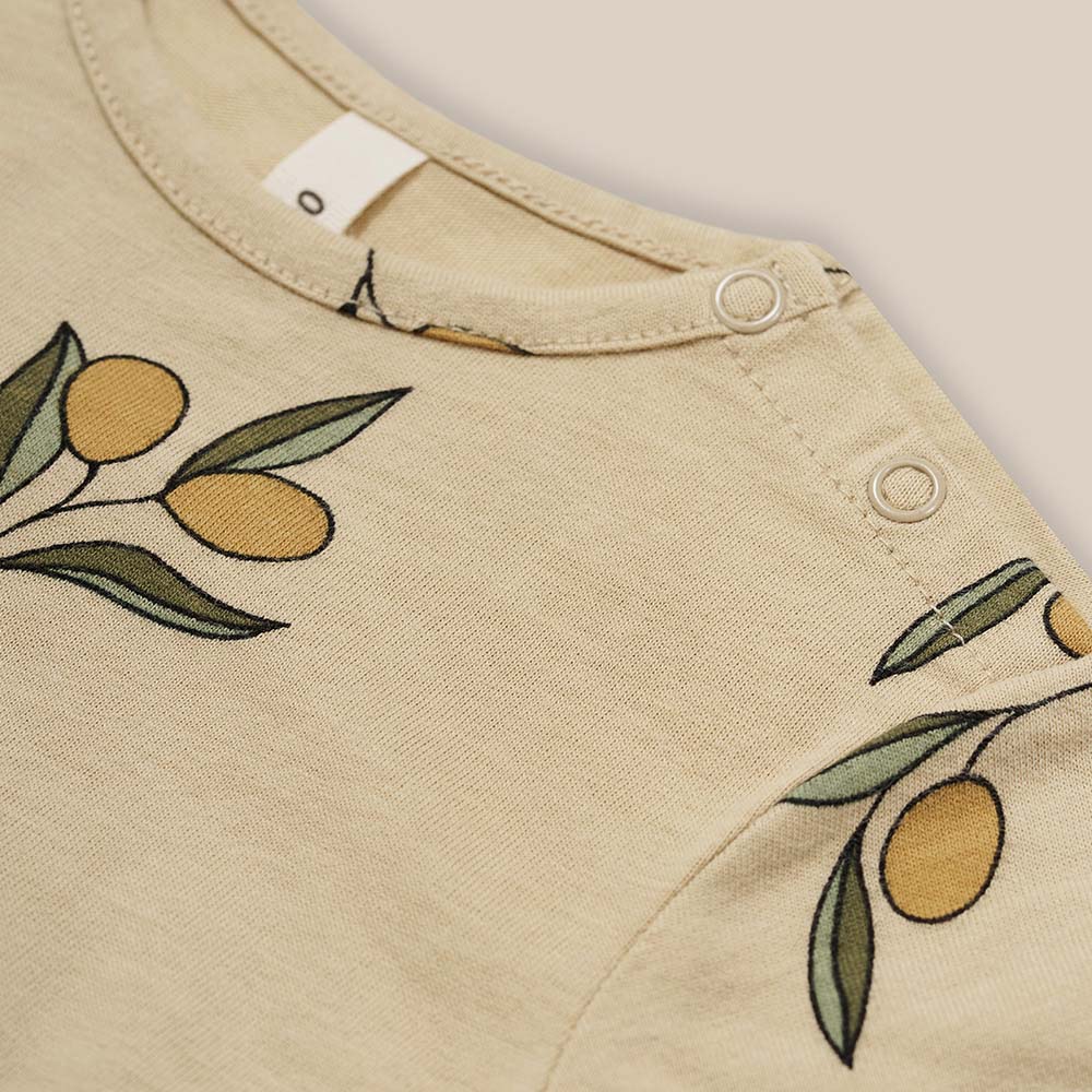 Tシャツ キッズ ベビー オーガニックズー Organic Zoo Olive Garden