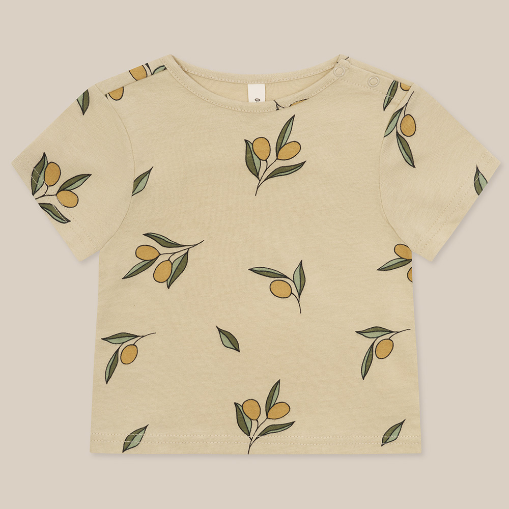 Tシャツ キッズ ベビー オーガニックズー Organic Zoo Olive Garden