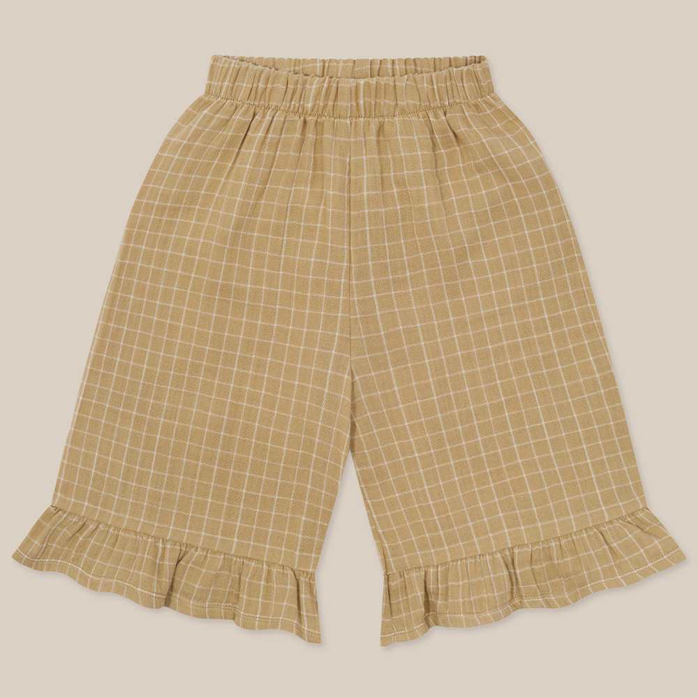 専用organic zoo オーガニックズー　ギンガム　フリル　パンツ　2-3y パンツ ズボン キッズ ベビー オーガニックズー Organic Zoo