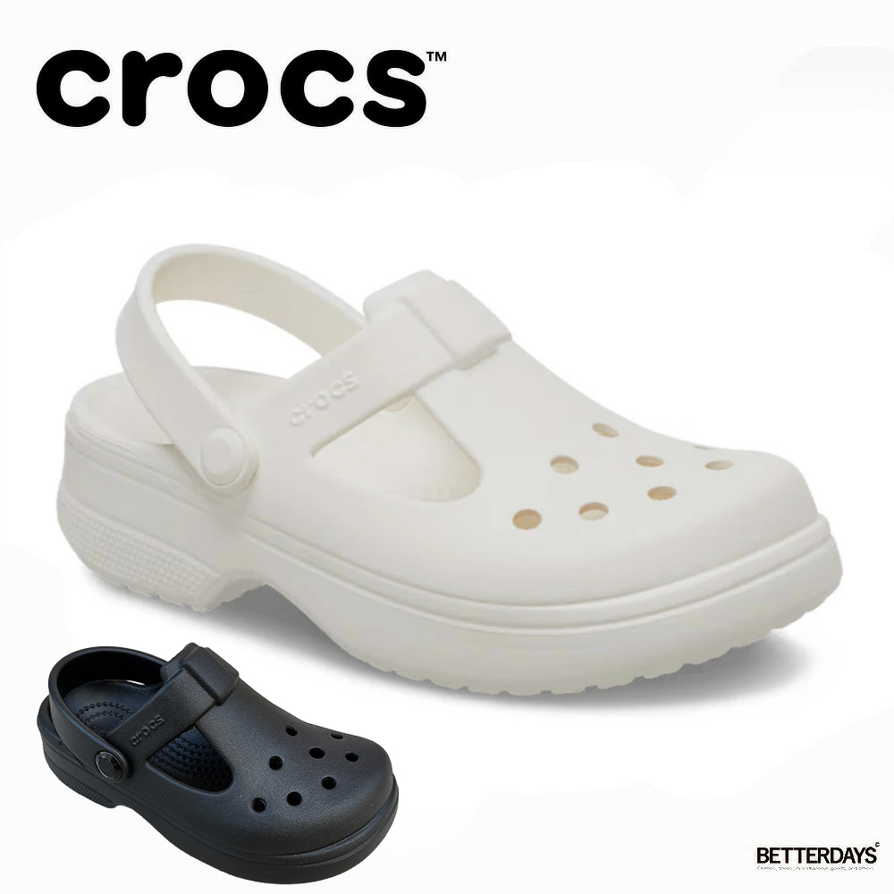 未使用品　クロックス　サンダル　カリン　メリージェーン　厚底　クロッグ crocs（クロックス） サンダル キッズ クラシック メリー ジェーン