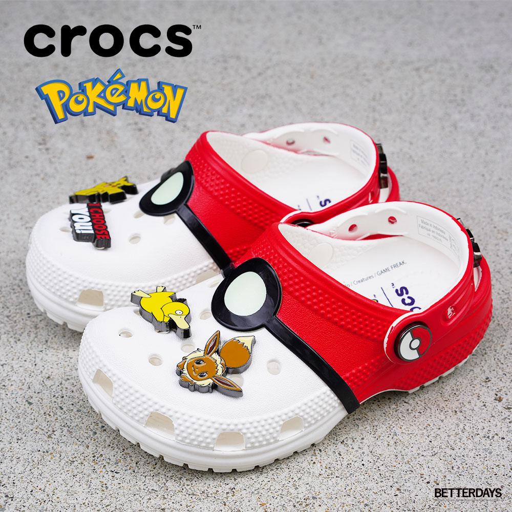 新品 Crocs ポケモン モンスターボール クロッグ 24cm crocs（クロックス） クラシッククロッグ ポケボール
