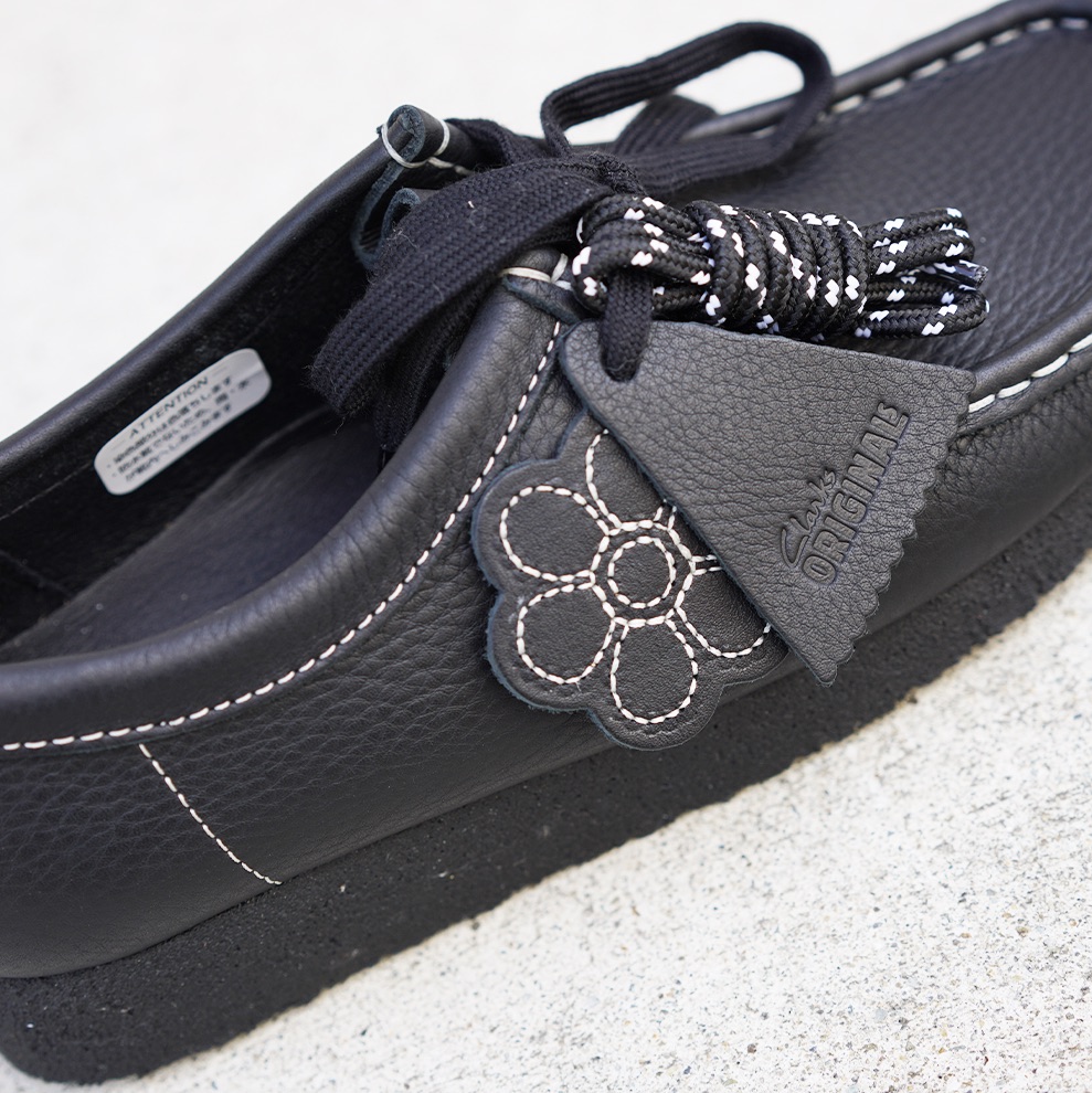 Clarks クラークス オリジナル ワラビー ブラック レザー