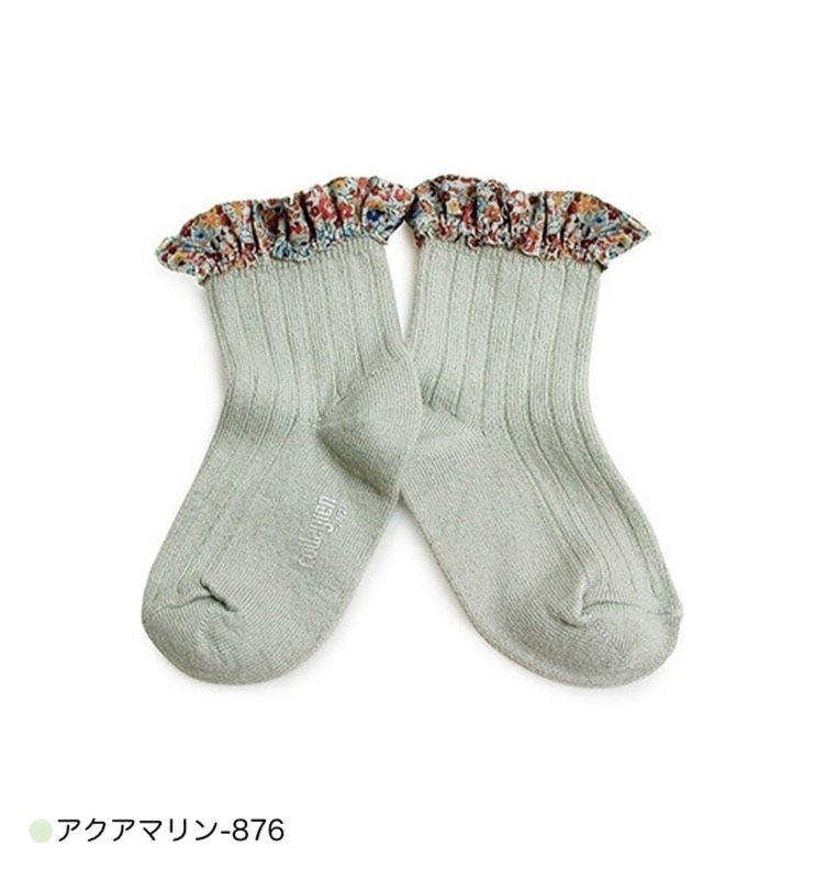 ソックス 女の子 コレジアン シャーロット リバティ レース