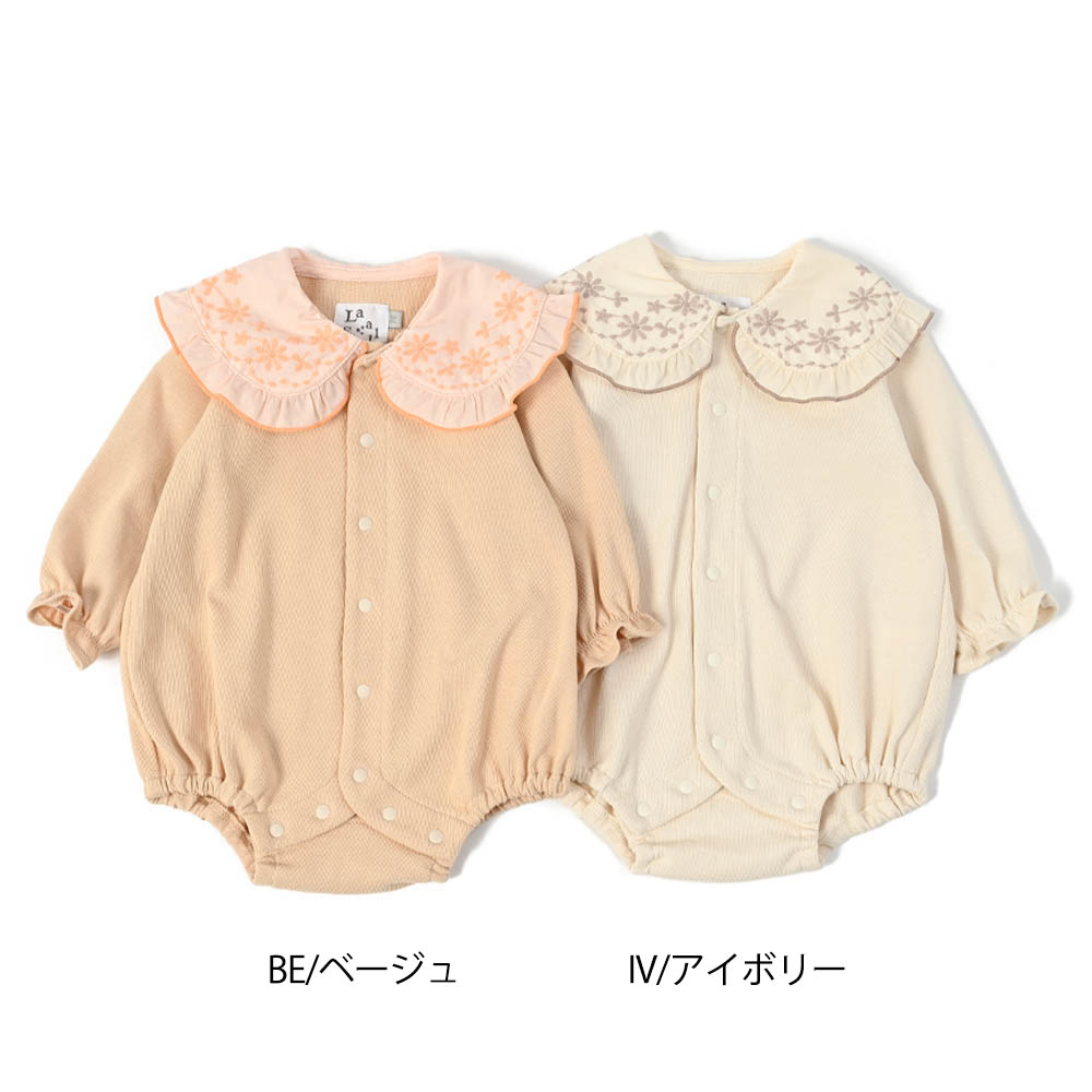 Ocean&Ground（オーシャンアンドグラウンド） ロンパース ベビー 刺繍