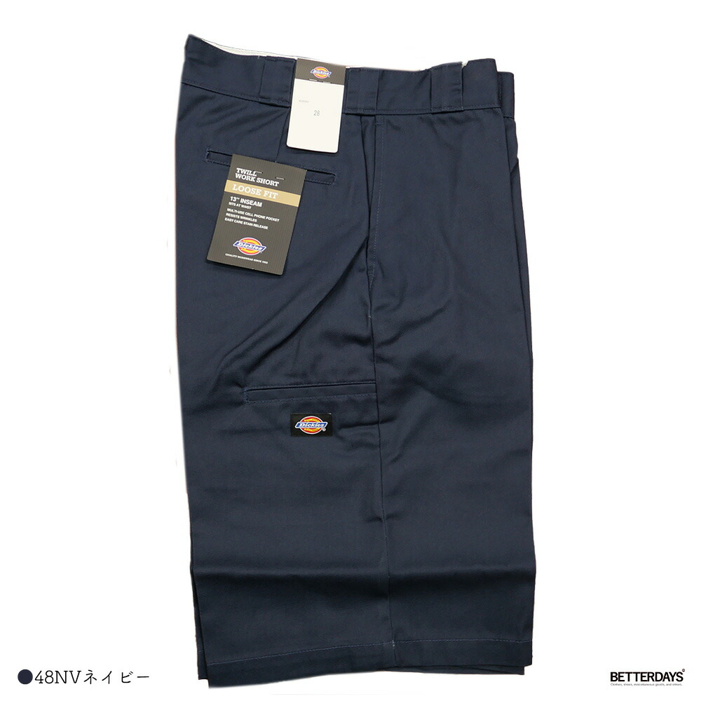 ワークショーツ ルーズフィット レディース メンズ ディッキーズ 13インチパンツ DICKIES