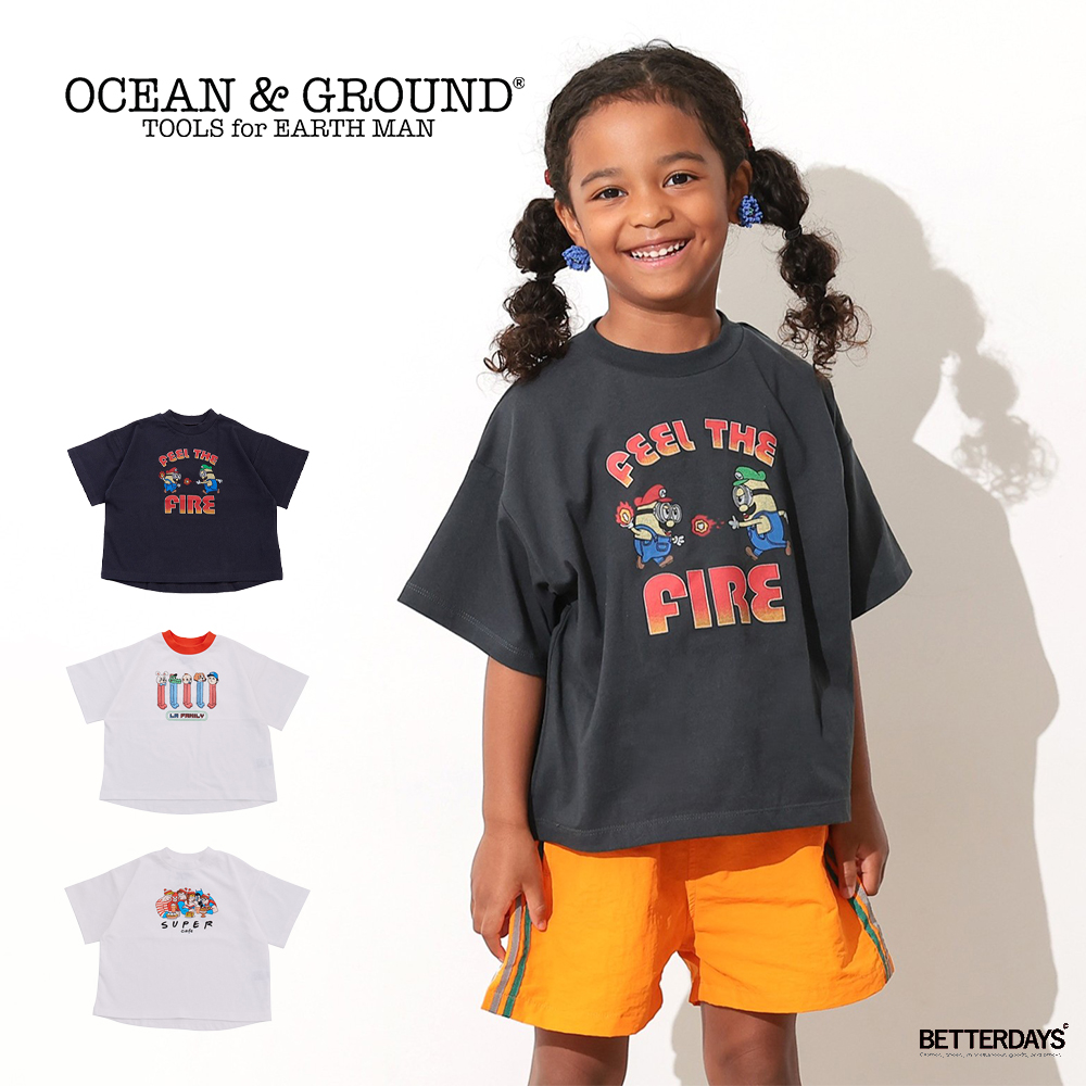 Ocean&Ground（オーシャンアンドグラウンド） Tシャツ キッズ