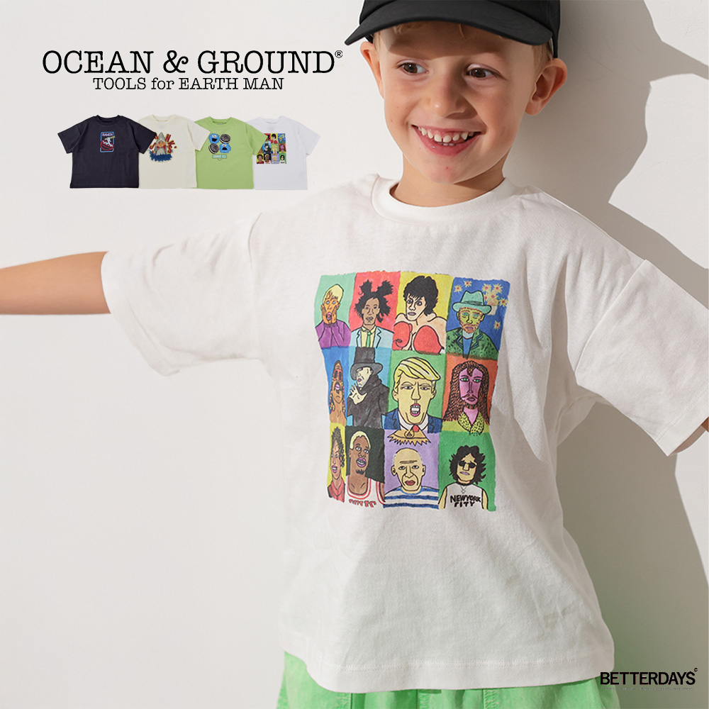 Ocean&Ground（オーシャンアンドグラウンド） Tシャツ キッズ ベビー