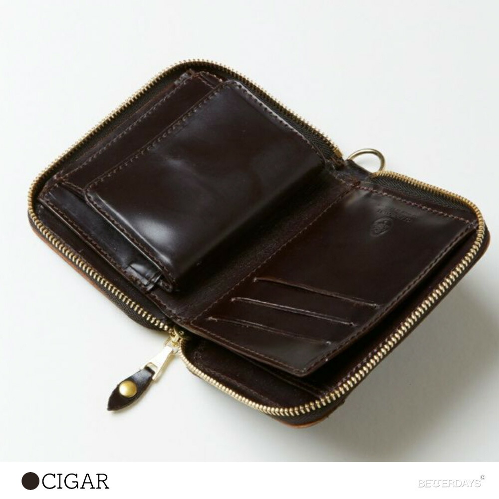 GLENROYAL 財布 メンズ 二つ折り 本革 グレンロイヤル ジップ