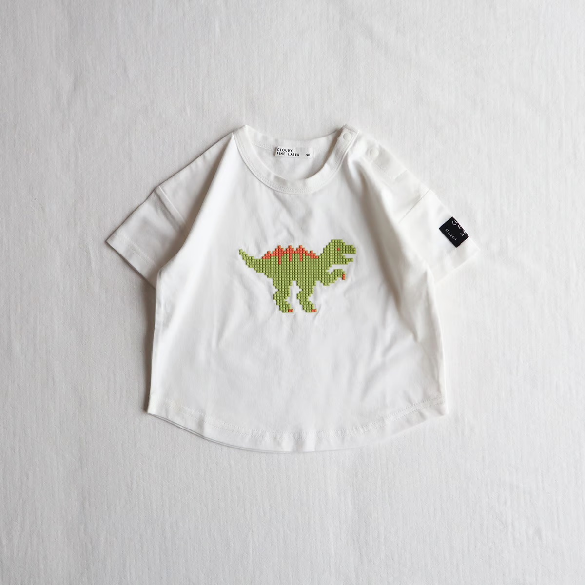 CLOUDY FINE LATER（クラウディファインレター） Tシャツ キッズ CUBE 