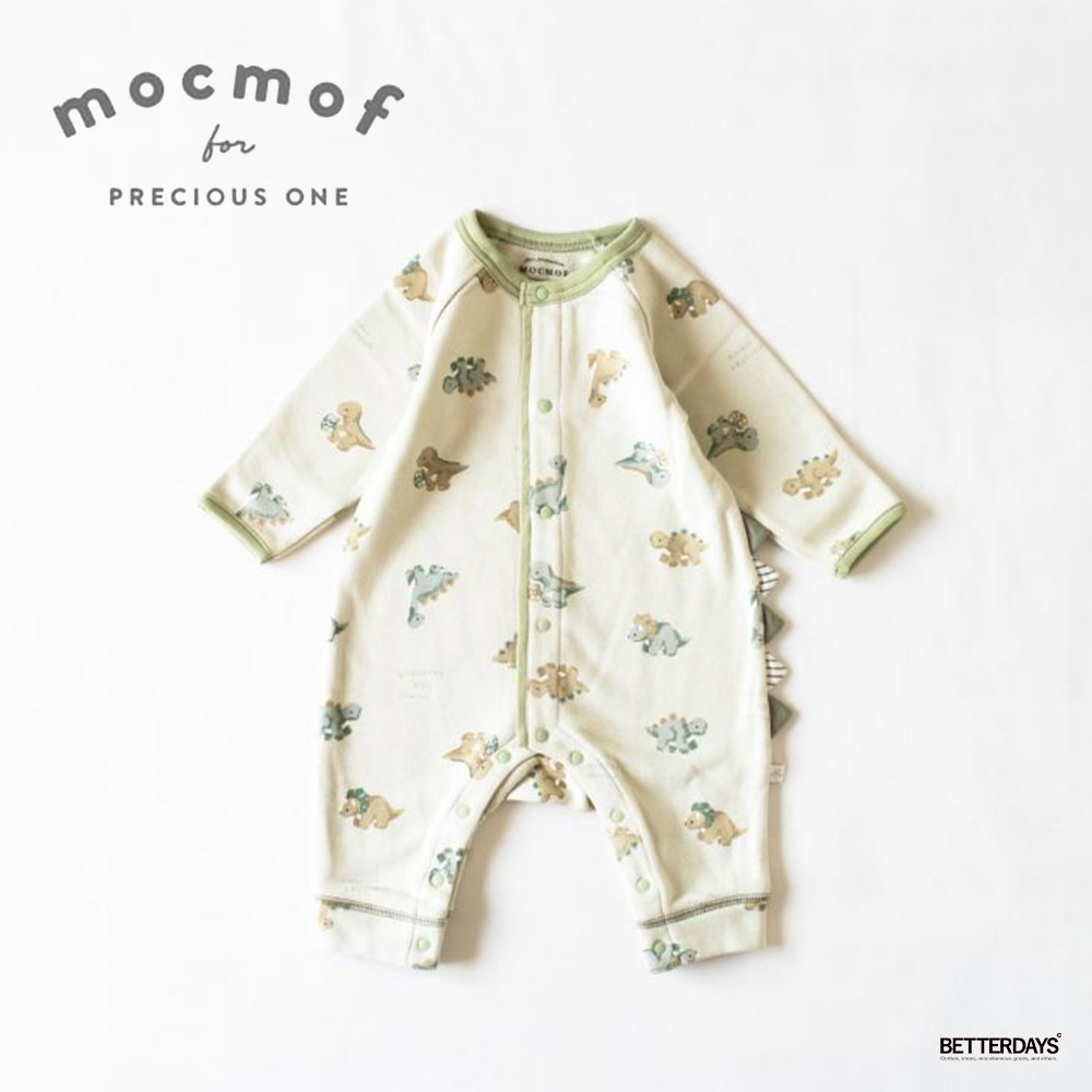 mocmof（モクモフ） 恐竜柄 ロンパース べビー 男の子 ロンパース 出産