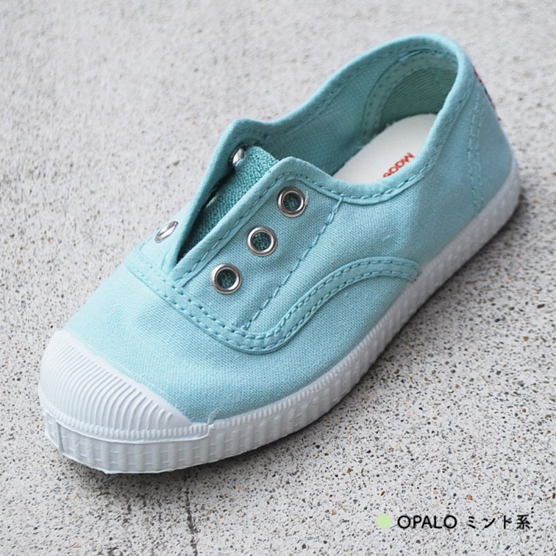 Cienta（シエンタ） スニーカー キッズ スリッポン キャンバス デッキ