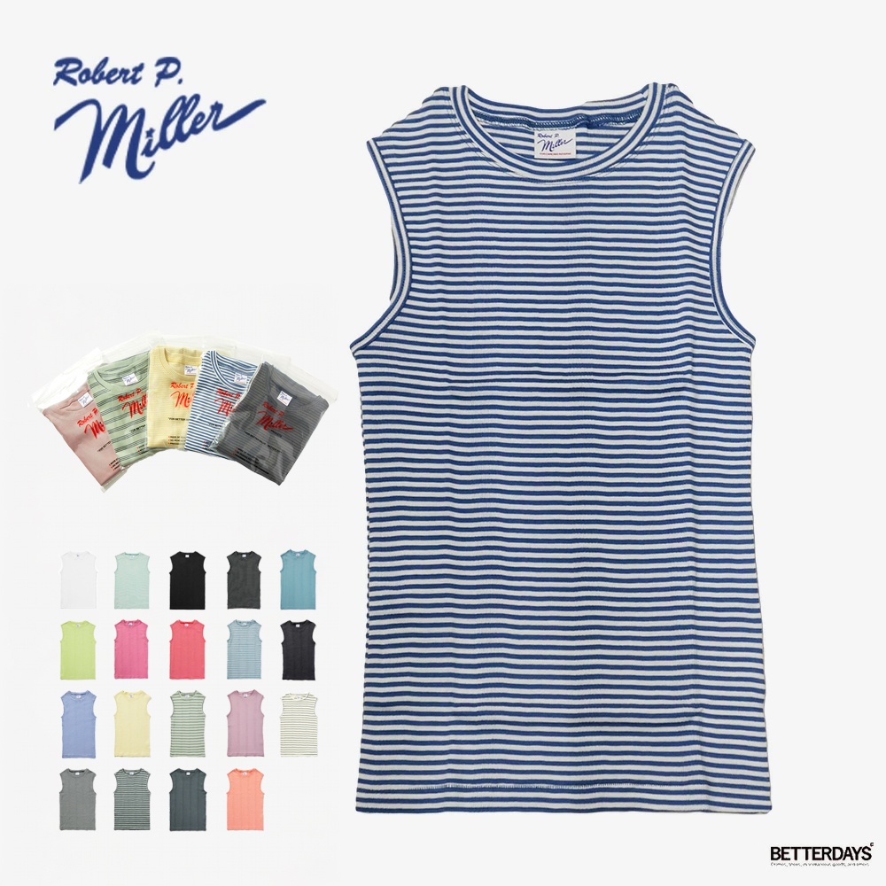 新品未使用　*LOREL D RIB タンクトップ Robert P. Miller（ロバート・ピー・ミラー） タンクトップ