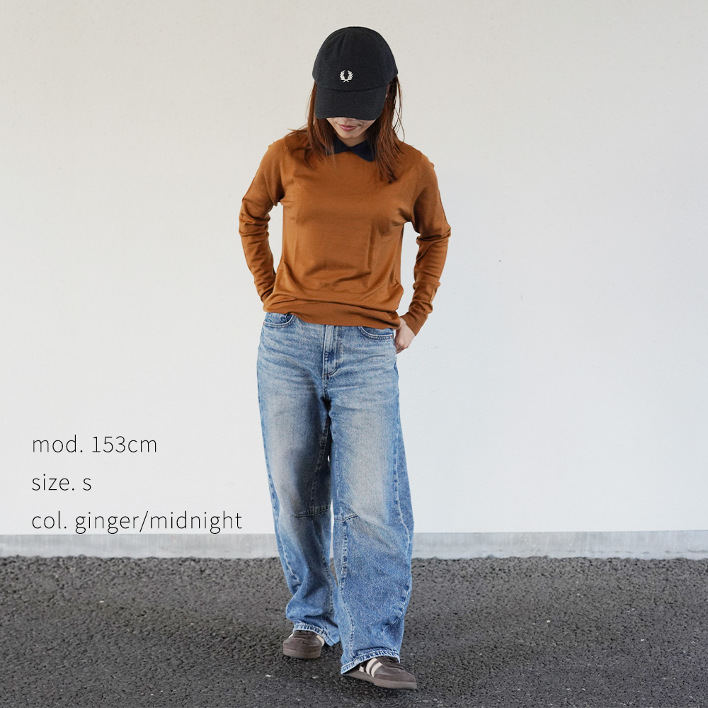 JOHN SMEDLEY（ジョンスメドレー） ニットポロシャツ プルオーバー