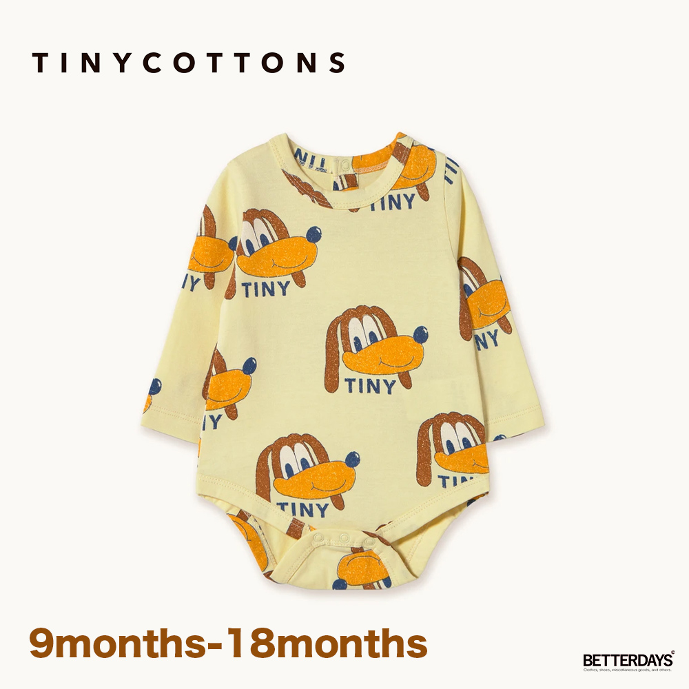 TINY COTTONS プードル　ロンパース　フリース　アウター ロンパース ベビー Dogs body TINY COTTONS タイニーコットンズ 12m