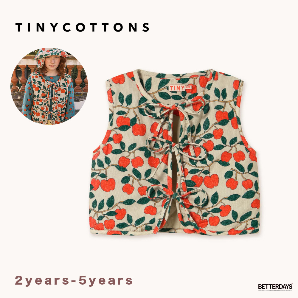 ベスト キッズ ベビー Tiny Apples Vest TINY COTTONS タイニー 