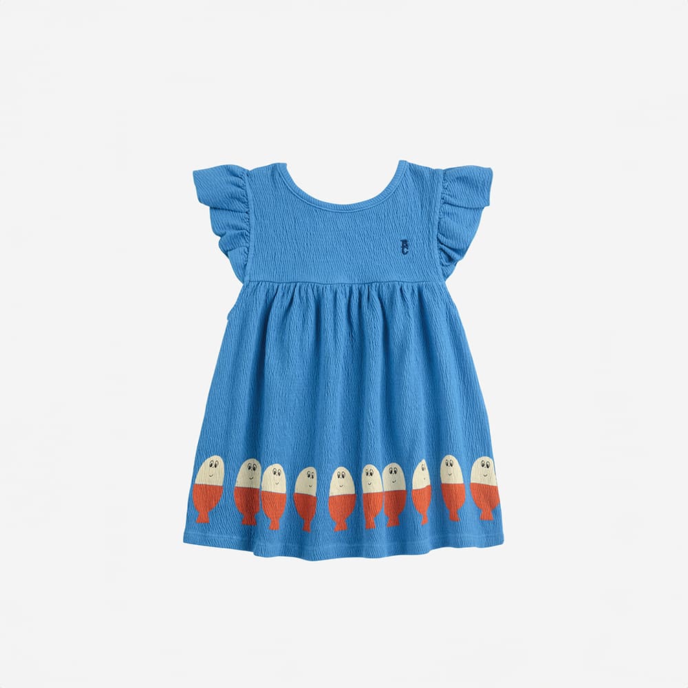 ボボショースBOBO CHOSESシースルーワンピース122㎝ 6-7y BOBO CHOSES（ボボショーズ） ワンピース ベビー キッズ フリルドレス