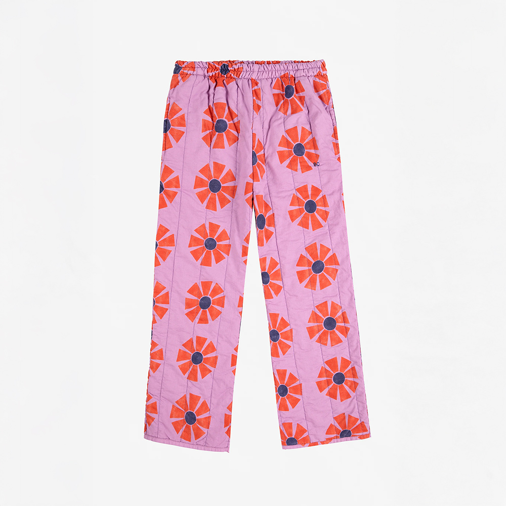 パンツ ボボ・ショーズ ベビー キッズ 総柄 Kaleidoscope all over quilted pants【国内正規品】 Bobo Choses_1