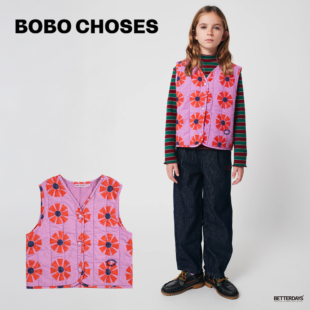 BOBO CHOSES（ボボショーズ） ベスト ベビー キッズ 総柄 Kaleidoscope